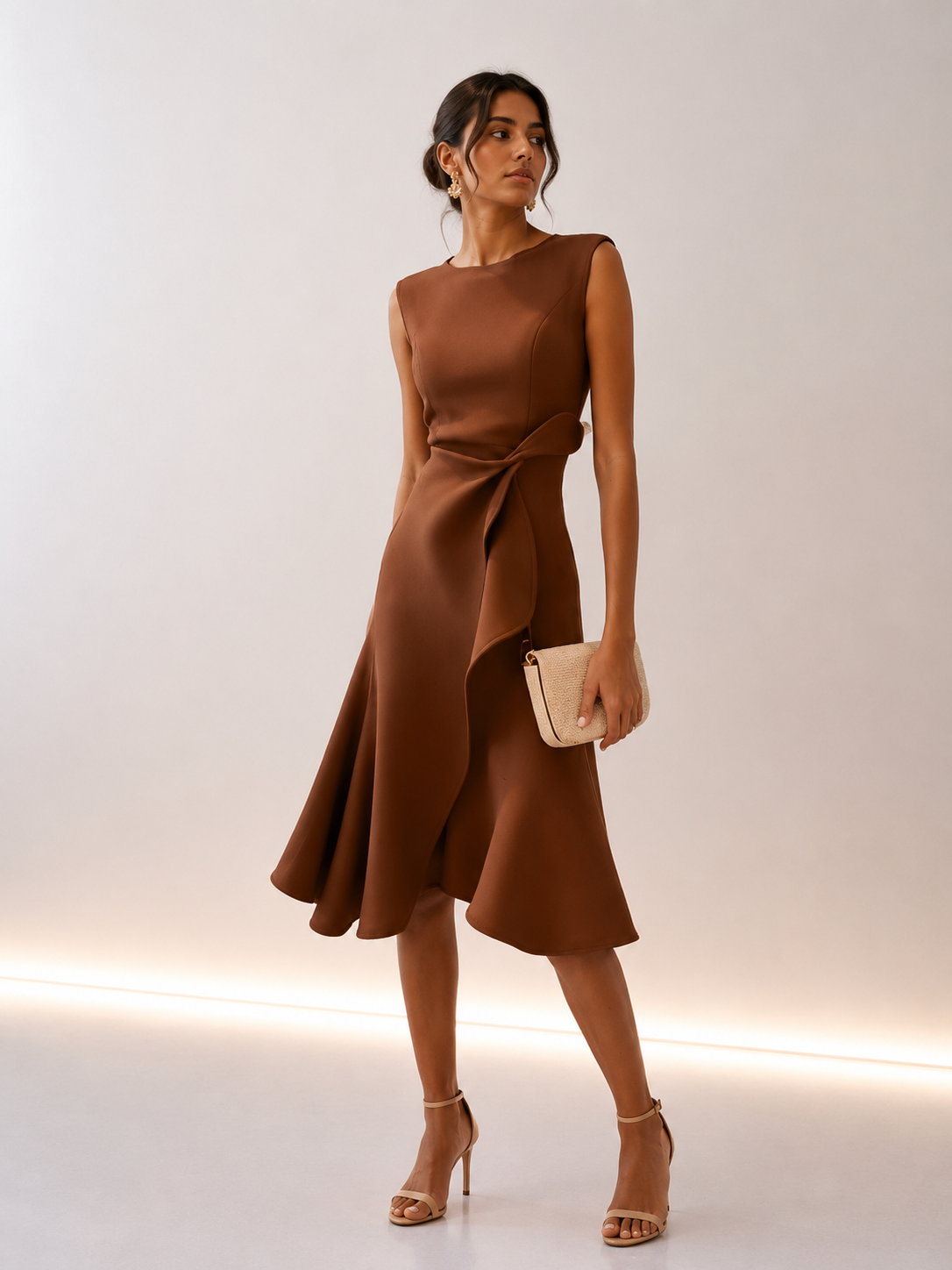 Camilla | Vestido Draped Elegance