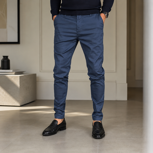 Marlow | Pantalones casual de hombre de corte ajustado