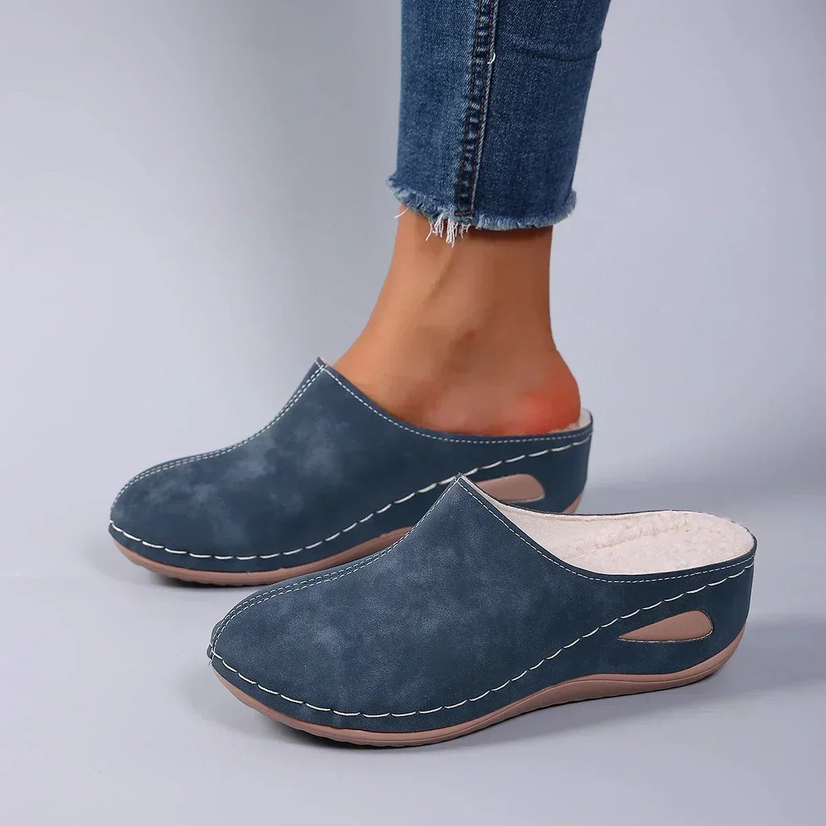 Amelia| Zapatillas Ortopédicas Cálidas para el Confort Diario