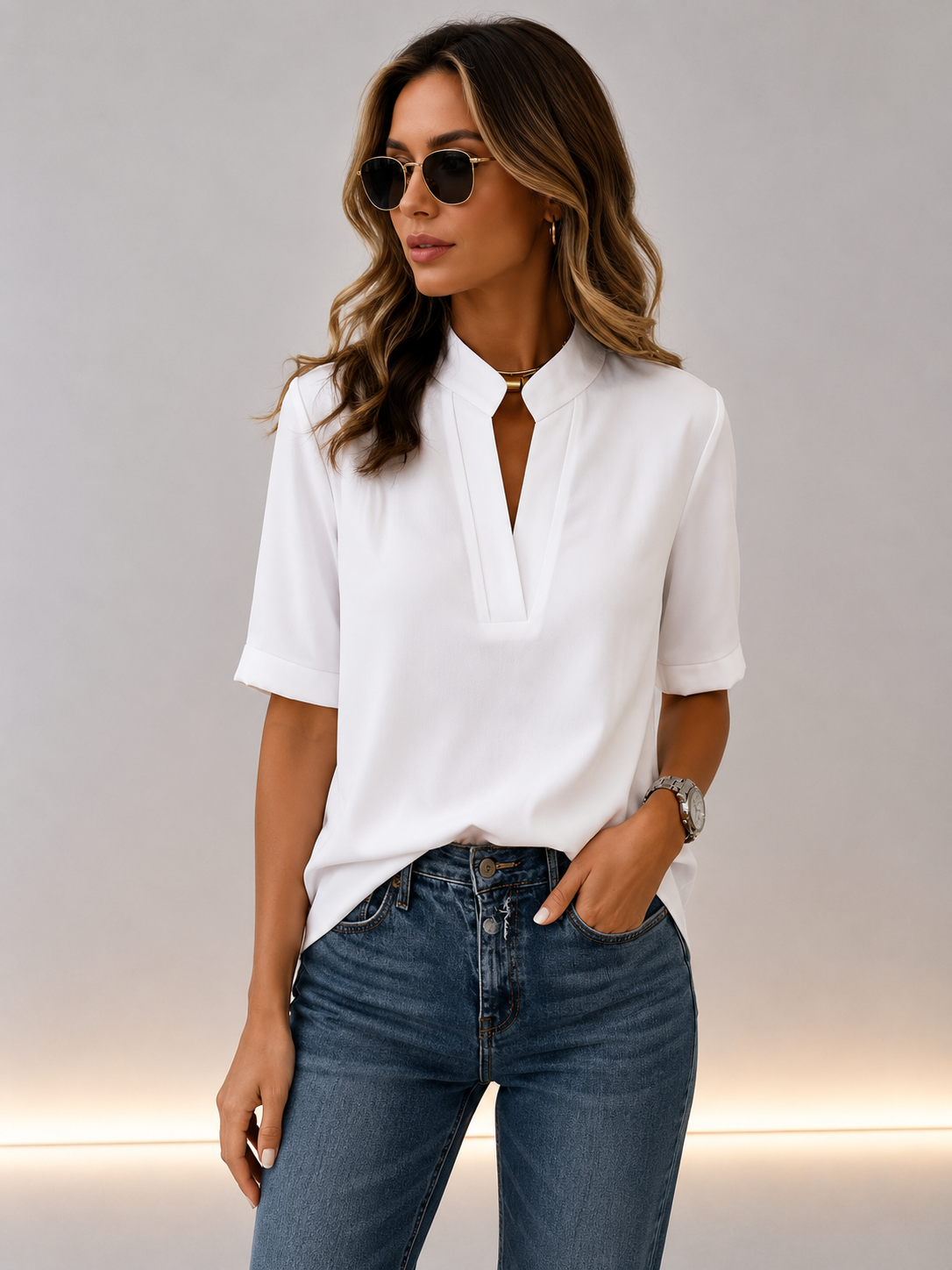 Alessia | Camisa Minimal Breeze